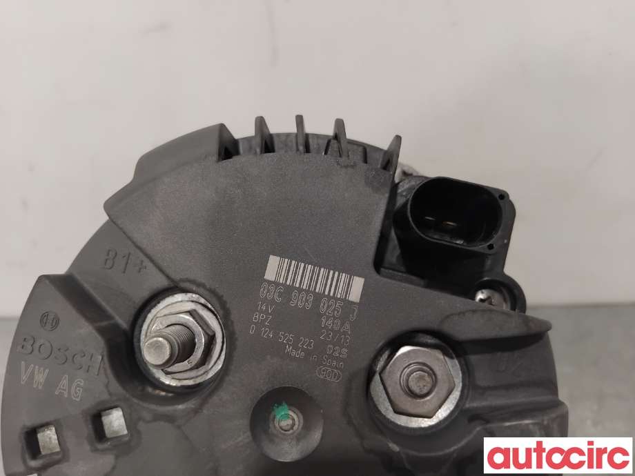 Dynamo til Škoda Rapid 2012-2019  (SKODA|03C903025JX|0124525223|03C903025J)