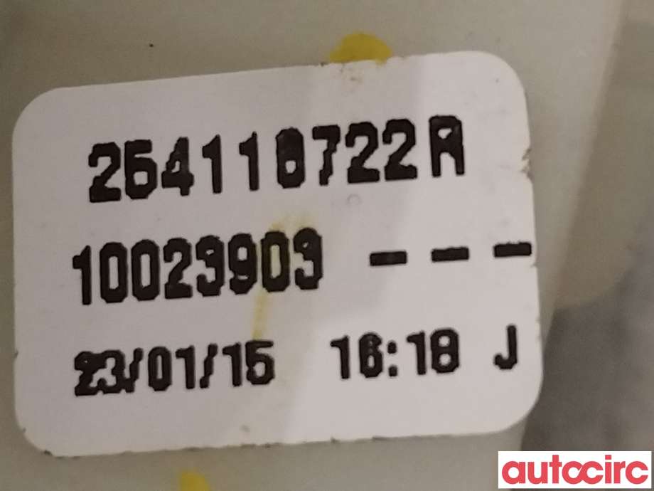 Bryter ruteheis til Renault Captur 2013-2020 (Type I)  (RENAULT|254118722R)