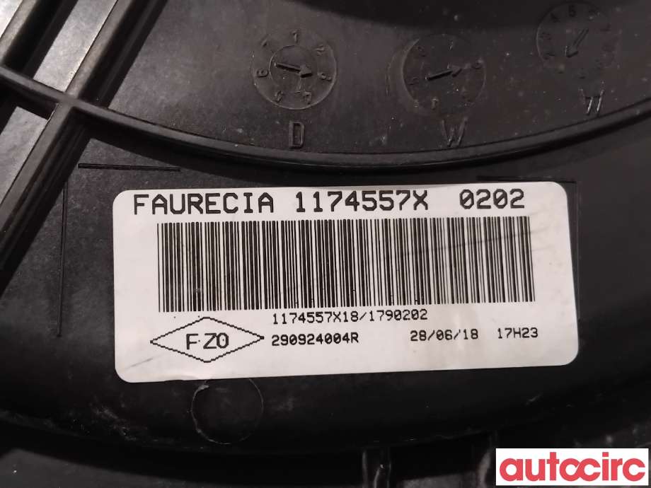 Kjølevifte til Renault Zoe 2013-2019 (Fase 1)  (RENAULT|290926635R|1174557X|290924004R)