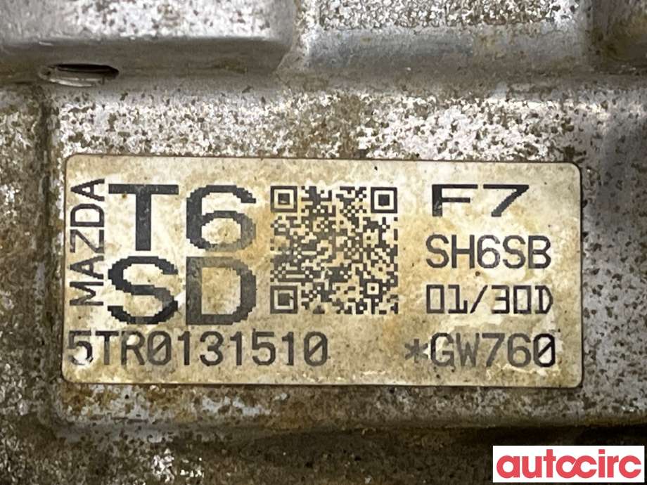 Girkasse automat til Mazda CX-5 2012-2017 (Type I)  (MAZDA|FZ32-19-420A||5TR0131510)