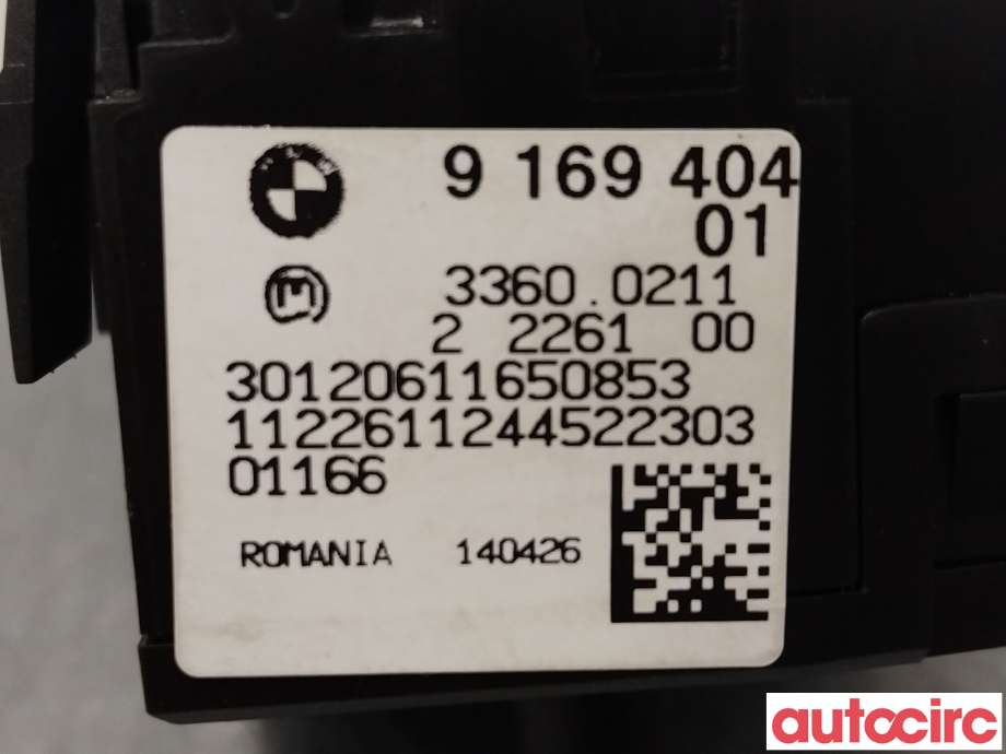Bryter lys til BMW X1 2009-2015 (E84) (E84) (BMW|61319169404)