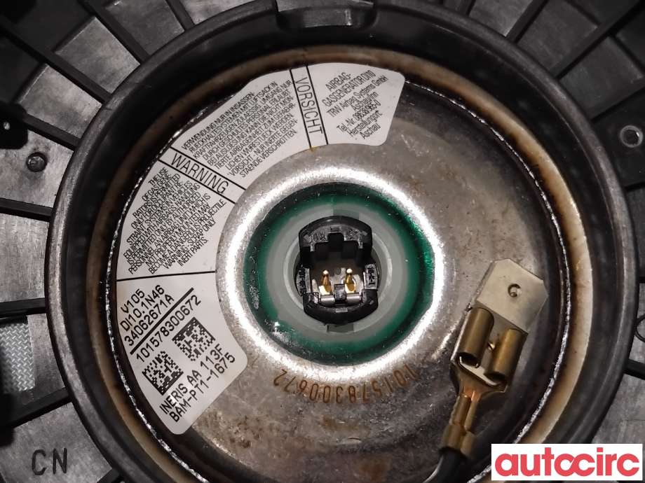 Airbag rattpute til Hyundai i30 2007-2012 (Type I) (HYUNDAI|569002R0004X|62431050B|56900-2R000)