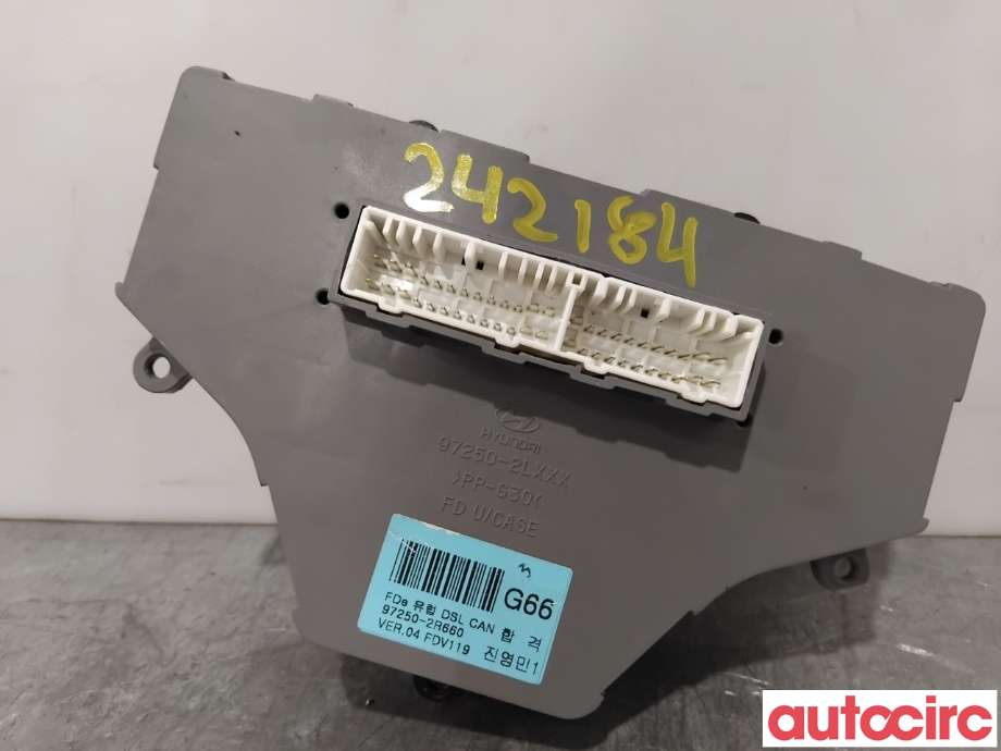 Varmeapparat betjening til Hyundai i30 2007-2012 (Type I)  (HYUNDAI|972502R660||97250-2R660)