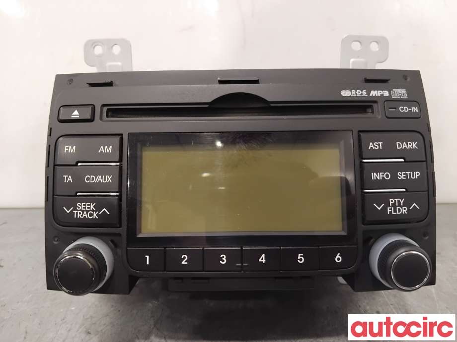 Bilstereo til Hyundai i30 2007-2012 (Type I) (HYUNDAI|961602L2004X|A-200FDE|96160-2L200)