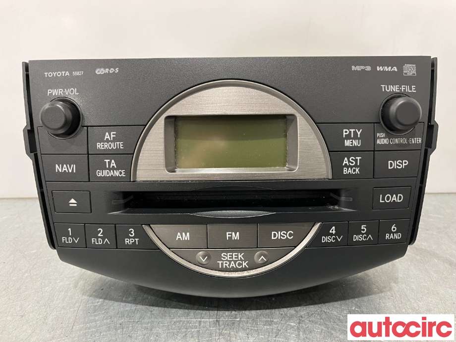 Bilstereo til Toyota RAV4, 2006-2009 (Type III, Fase 1)  (TOYOTA|8612042220)