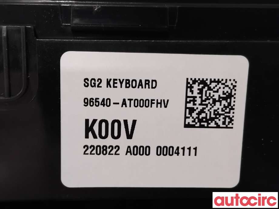 Bryter diverse til Kia Niro EV 2022-->>  (KIA|95640AT000FHV||96540-AT000FHV)