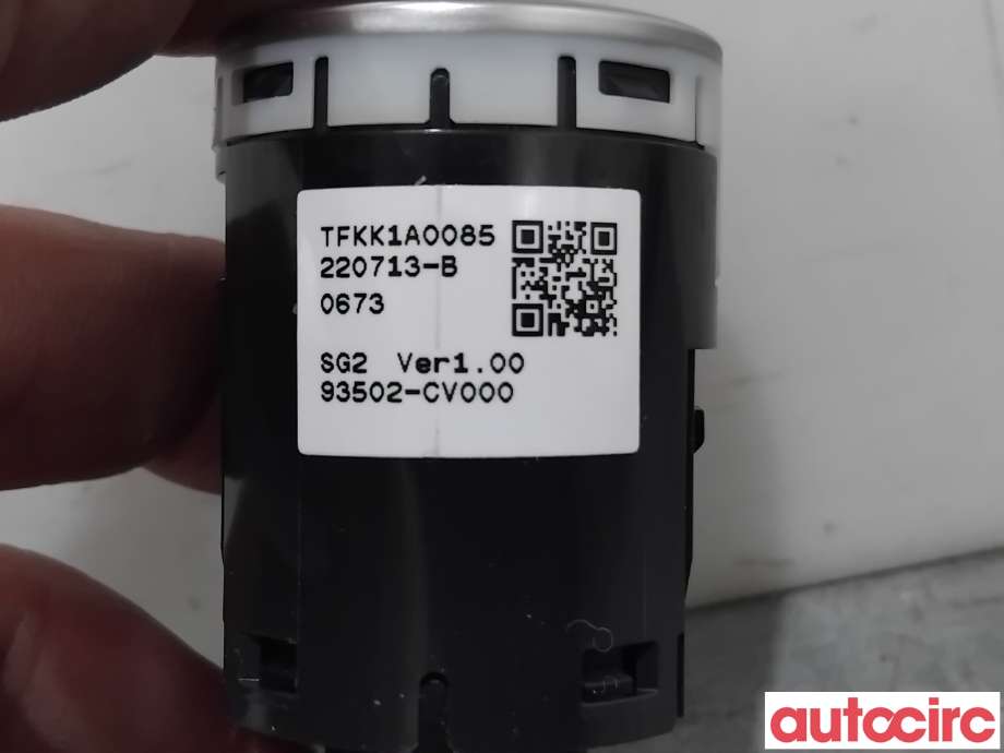 Bryter start/stopp til Kia Niro EV 2022-->>  (KIA|93502CV000|220713-B|93502-CV000)