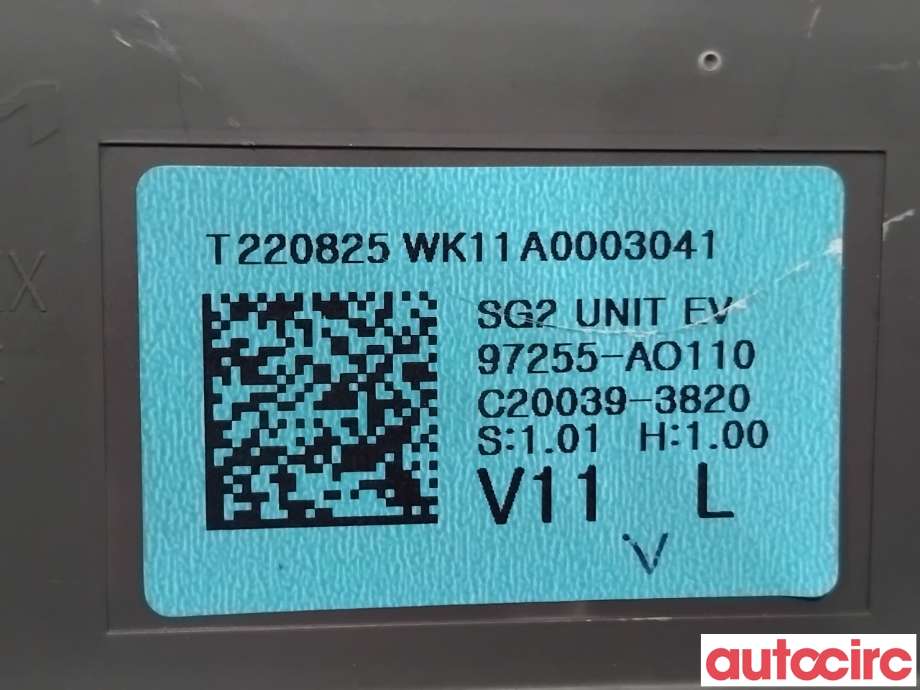 Styreenhet klima/aircondition til Kia Niro EV 2022-->>  (KIA|97255AO110|C20039-3820|97255-AO110)