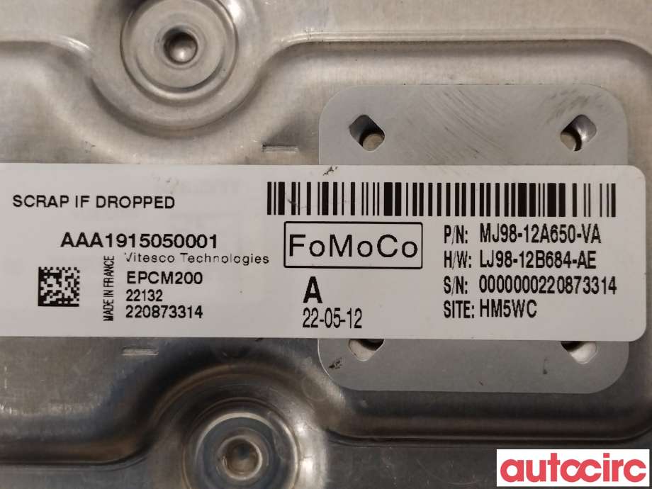 Styreenhet diverse til Ford Mustang Mach-e 2020-->>  (FORD (US)|2502229|MJ98-12A650-VA)