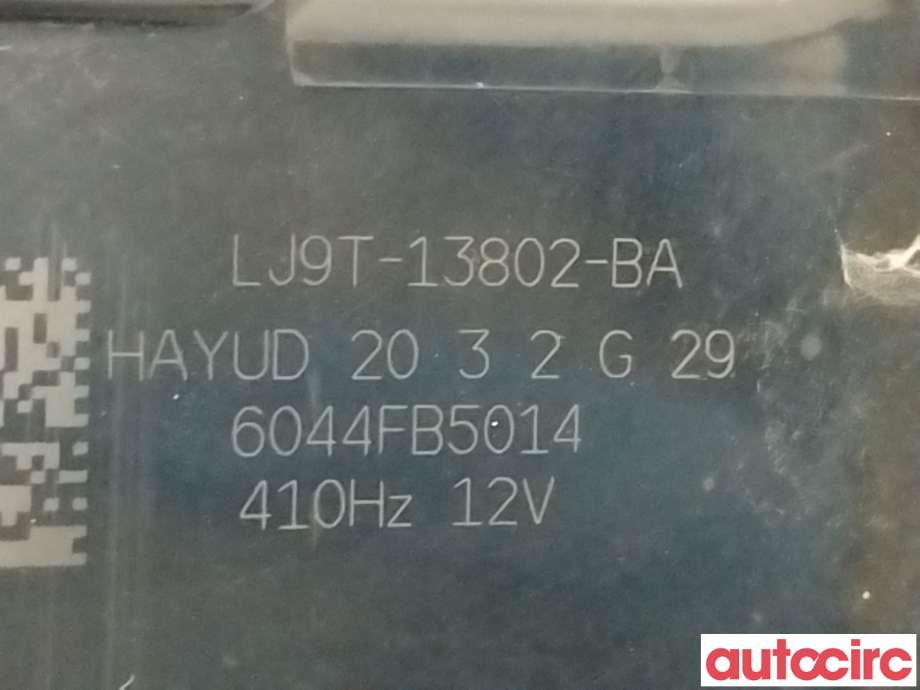 Horn/signalhorn til Ford Mustang Mach-e 2020-->>  (FORD (US)|2481710|LJ9T-13802-BA)