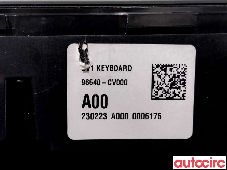 Bryter diverse til Kia EV6 2021-->>  (KIA|96540CV000||96540-CV000)