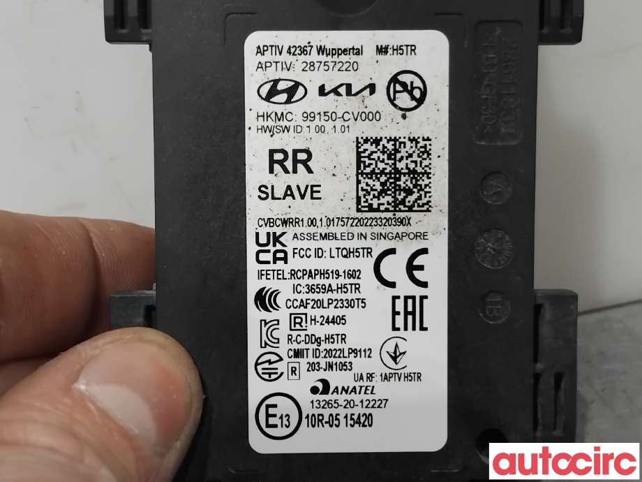 Sensor radar til Kia EV6 2021-->>  (KIA|99150CV000|28757220|99150-CV000)