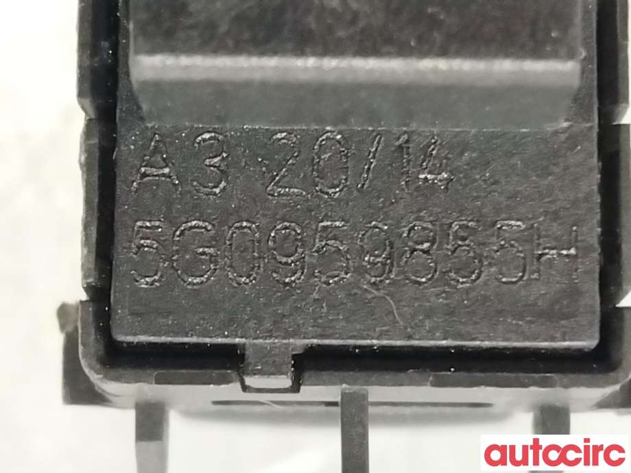 Bryter ruteheis til VW Golf VII 2012-2017 (Fase 1) (VOLKSWAGEN|5G0959855H|5G0959855D)