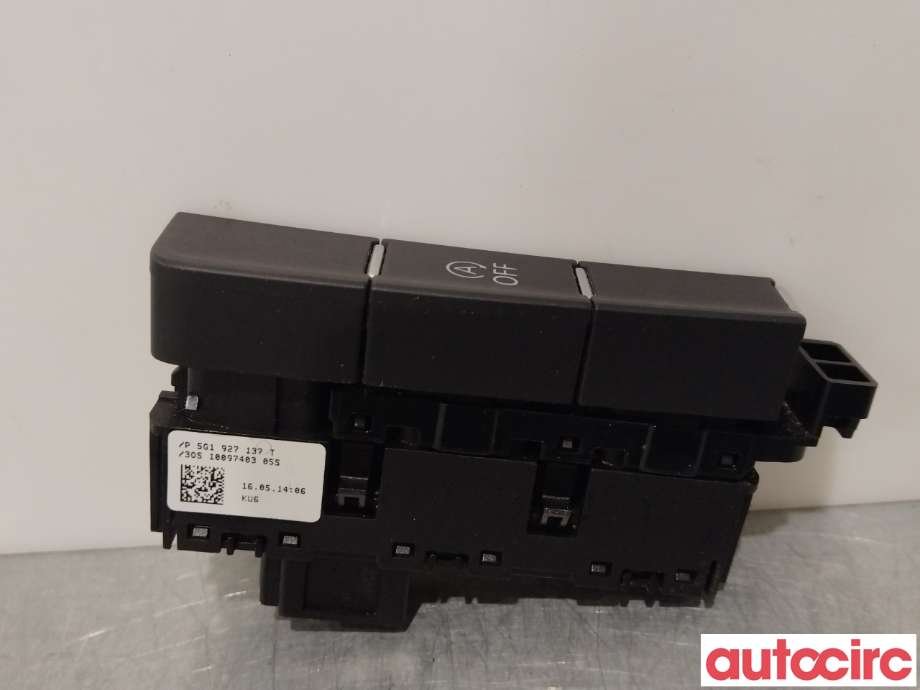 Bryter diverse til VW Golf VII 2012-2017 (Fase 1)  (VOLKSWAGEN|5G1927137T)