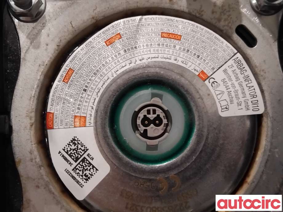Airbag rattpute til Kia EV6 2021-->>  (KIA|80100CV100WK||80100-CV100)