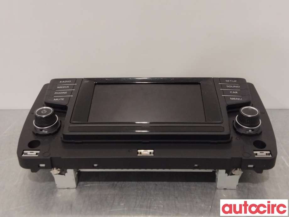 Multimedia display (MCU - Media Controller Unit) til VW Golf VII 2012-2017 (Fase 1)  (VOLKSWAGEN|5G0919605|)