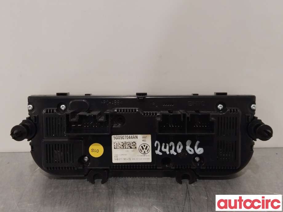 Varmeapparat betjening til VW Golf VII 2012-2017 (Fase 1)  (VOLKSWAGEN|5G0907044BD||5G0907044AN)