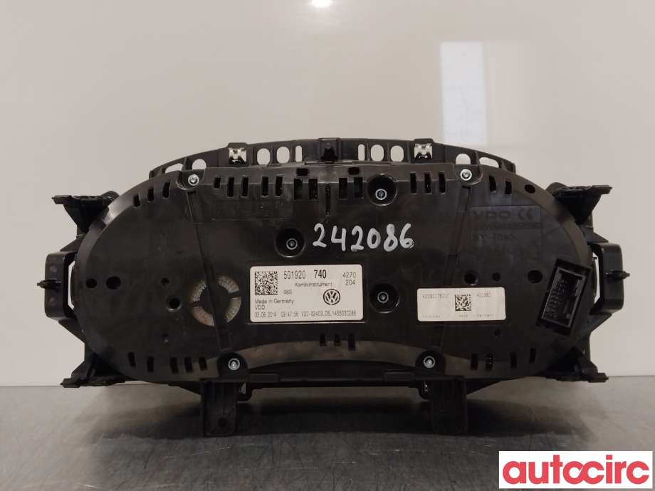 Instrumentpanel til VW Golf VII 2012-2017 (Fase 1)  (VOLKSWAGEN|5G1920740)