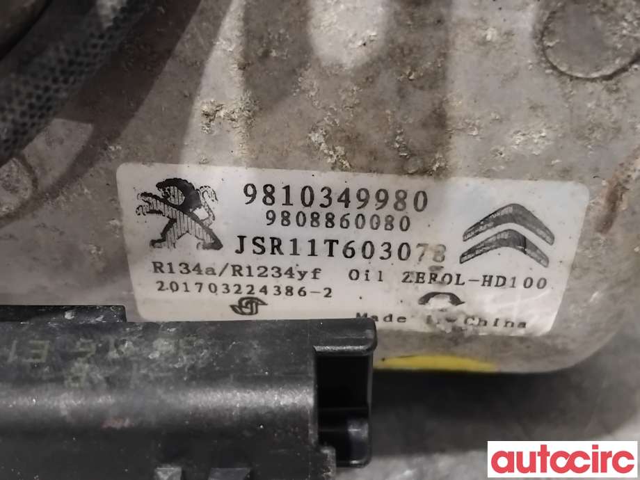 Aircondition kompressor til Toyota Proace 2016-->> (Type II)  (TOYOTA|SU001A7752|JSR11T603078|9810349980)