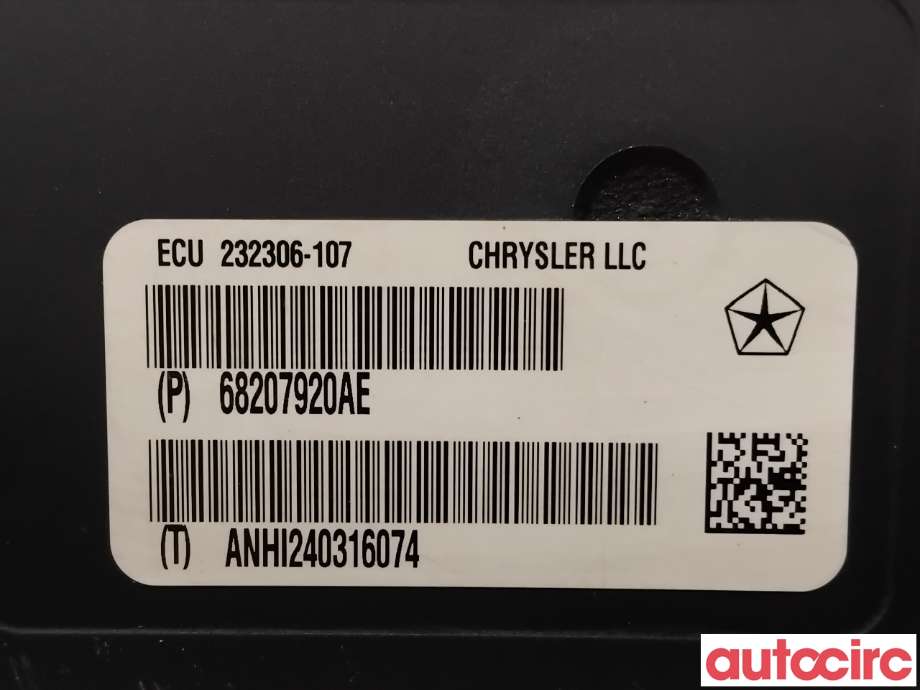 ABS sentral til Jeep Grand Cherokee, 2012-2020 (JEEP|68225504AB)