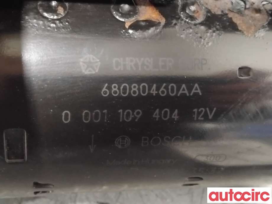 Starter diesel til Jeep Grand Cherokee 2012-2020 (JEEP|8080460AB|0001109404|68080460AA)