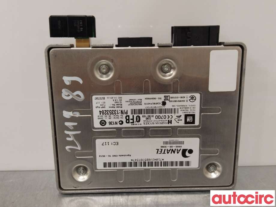 Styreenhet diverse til Opel Insignia A 2009-2014  (OPEL|13353284)