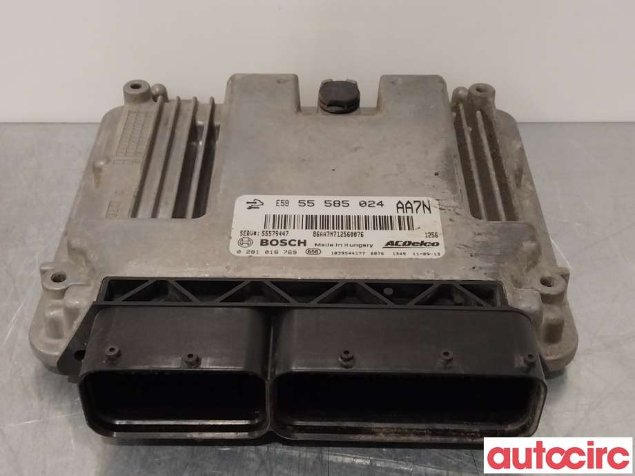 Styreenhet motor til Opel Insignia A 2009-2014  (OPEL|55579447|0281018769|55585024)