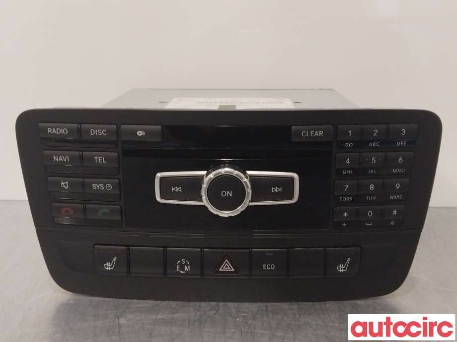 Bilstereo til Mercedes B-Klasse, 2011-2018 (W246) (W246) (MERCEDES|A2469001016)