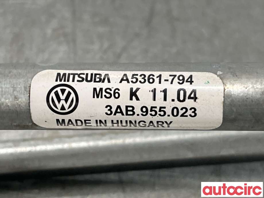 Viskermotor frontrute til VW Passat 2011-2015 (B7) (B7) (VOLKSWAGEN|3AB955023A|A5361-794|3AB955023)