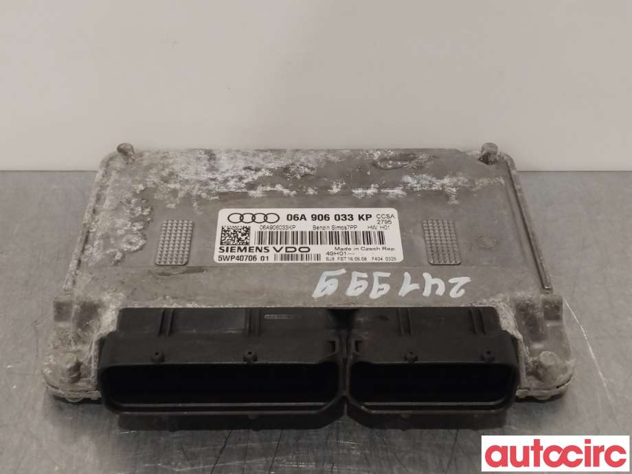 Styreenhet motor til Audi A3 2003-2008 (Type II, Fase 1) (AUDI|06A997036A|06A906033KP)