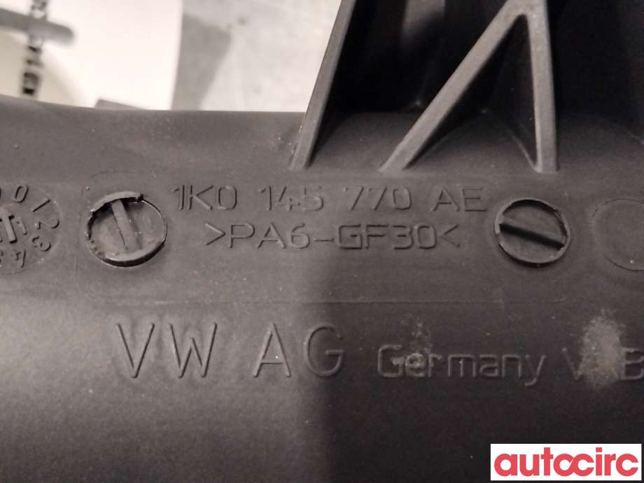 Turbo rør til VW Sharan 2010-->> (Type II)  (VOLKSWAGEN|1K0145770AE|)