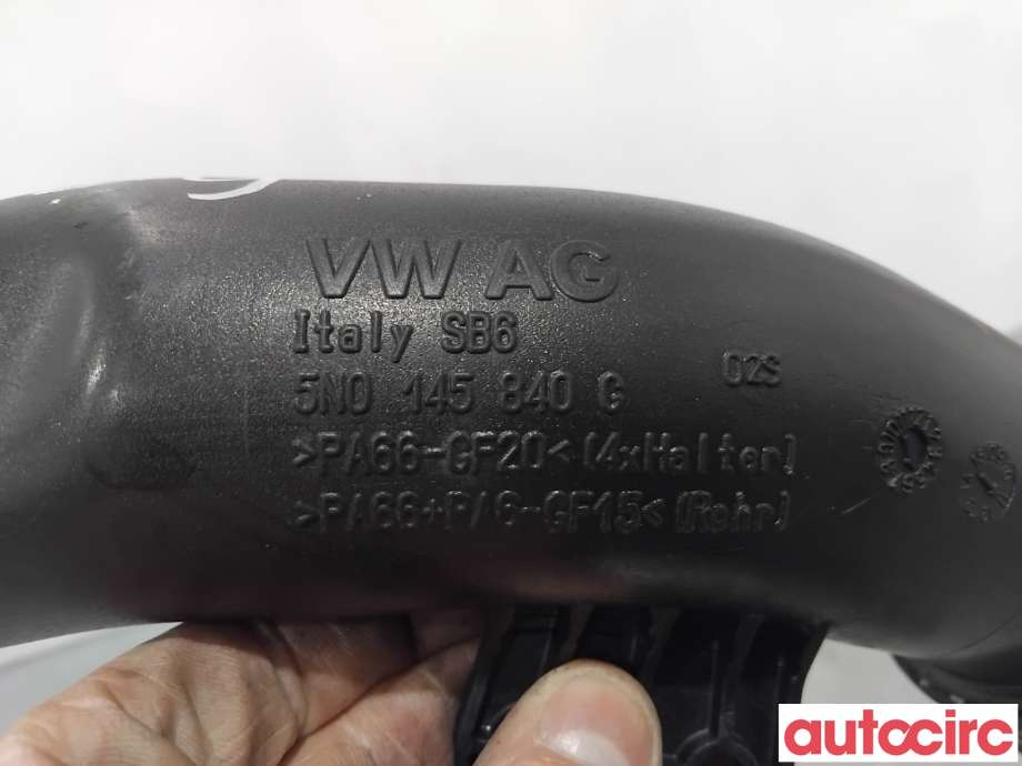 Turbo rør til VW Sharan 2010-->> (Type II)  (VOLKSWAGEN|1K0145840AE||5N0145840C)