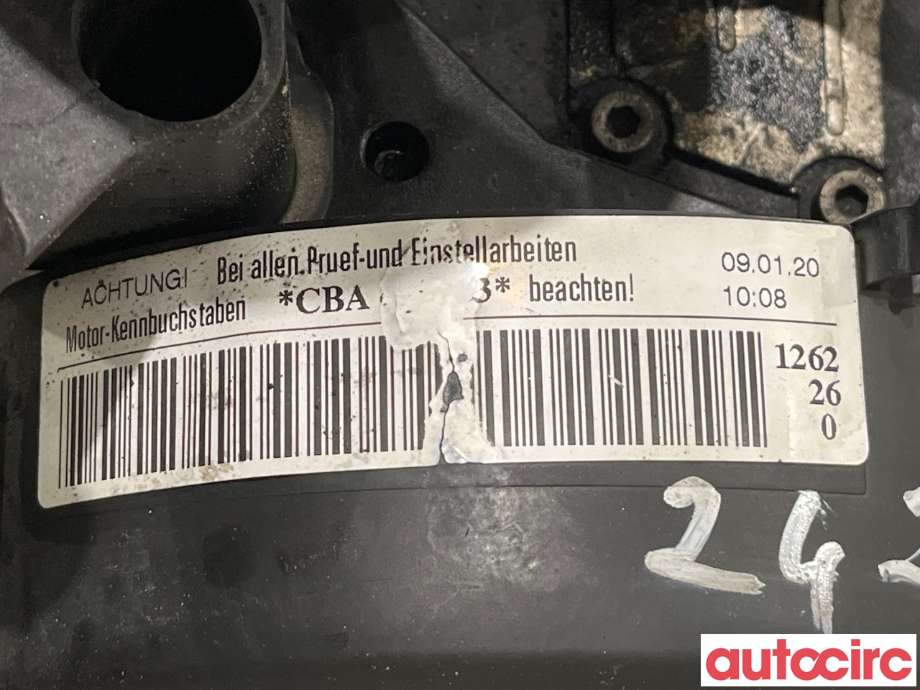 Motor diesel til Audi A3 2009-2012 (Type II, Fase 2)  (AUDI|03L10009X|CBAB)