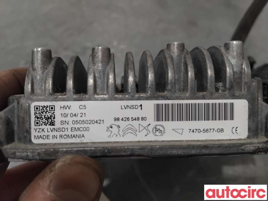 Styreenhet diverse til Opel Corsa F 2019-->>  (OPEL|1671332780||9842654880)
