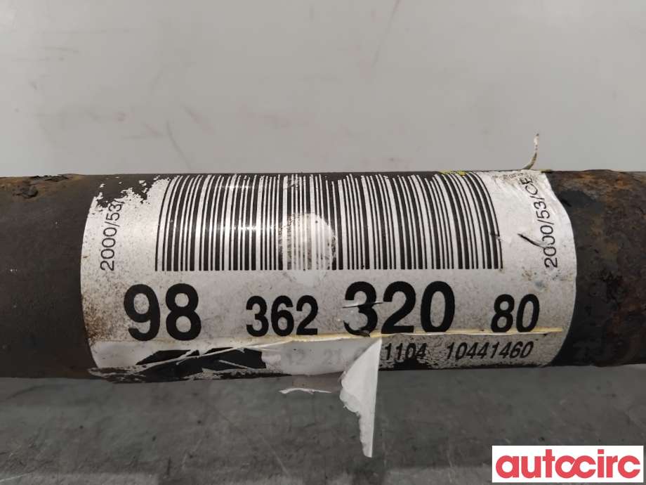 Drivaksel høyre foran, elbil til Opel Corsa F 2019-->>  (OPEL|1677230080||9836232080)