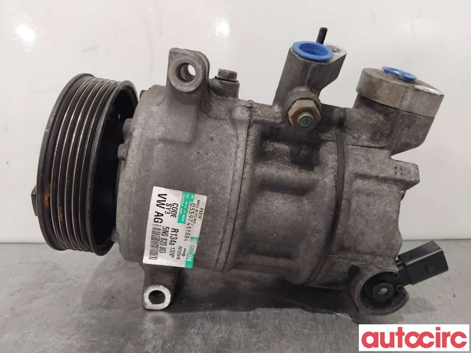 Aircondition kompressor til Audi A3 2009-2012 (Type II, Fase 2)  (AUDI|5K0820803X|PXE141701|1K0820808F)