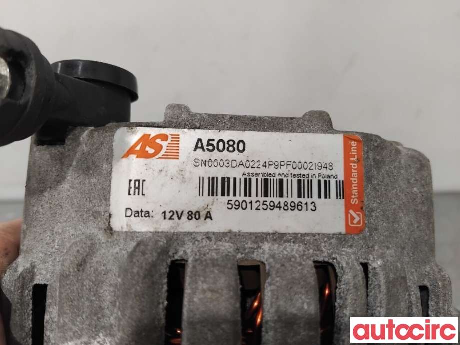 Dynamo til Suzuki Swift 2005-2010  (SUZUKI|31400-80J00|A5080|)