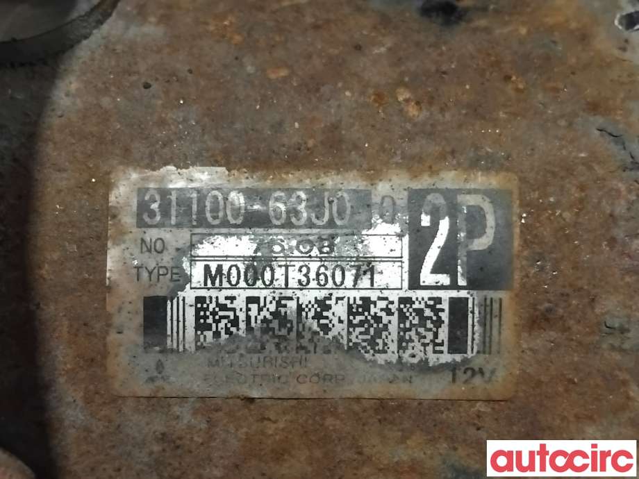 Starter til Suzuki Swift 2005-2010  (SUZUKI|31100-63J00|M000T36071)