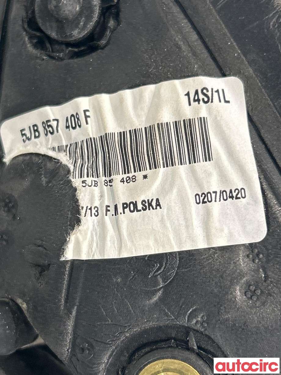 Speil høyre til Škoda Rapid 2012-2019  (SKODA|5JB857508C|5JB857408C)