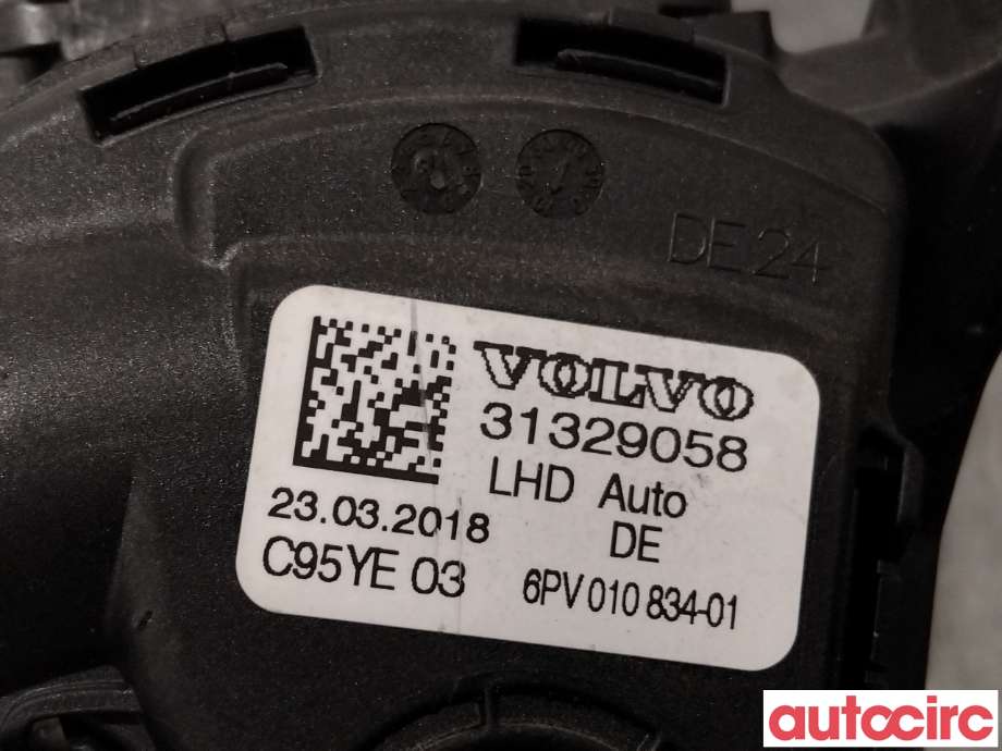 Pedal gass til Volvo V60/V60 CC 2013-2018 (Type I, Fase 2)  (VOLVO|31329058|6PV010834-01)