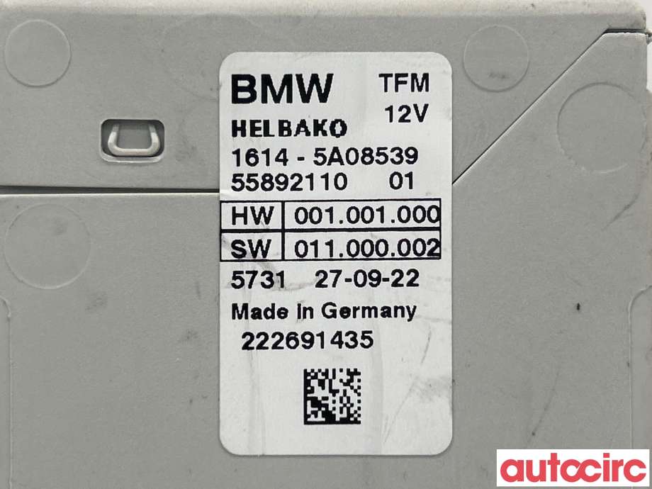 Styreenhet diverse til BMW 3-Serie 2018-->> (G20) (G20) (BMW|16145A08539)