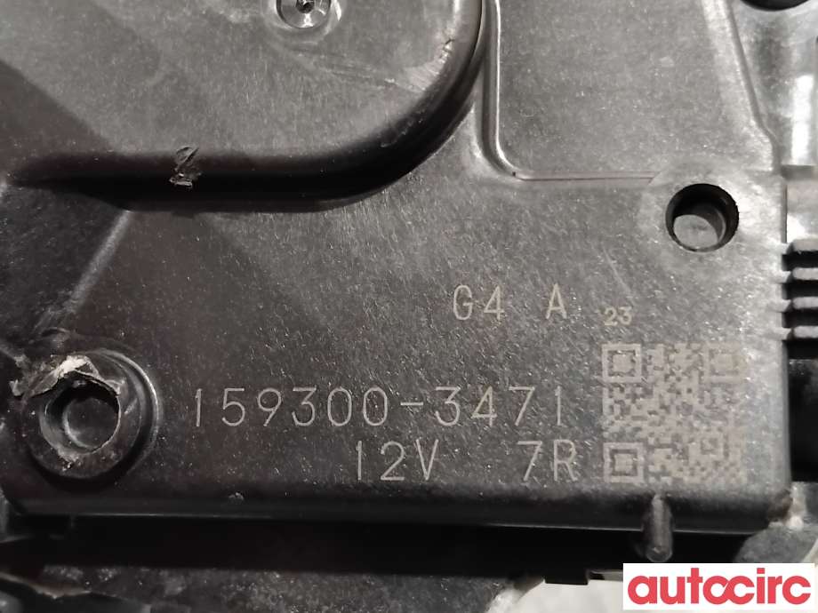 Viskermotor frontrute til Mitsubishi Outlander 2015-->> (Type III, Fase 2) (MITSUBISHI|8250A609|159300-3471|)