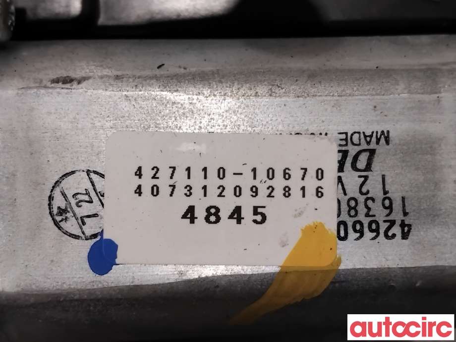 Baklukeåpner motor til Mitsubishi Outlander 2015-->> (Type III, Fase 2) (MITSUBISHI|5813A119|427110-10670|)