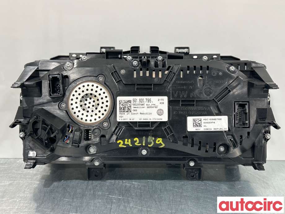 Instrumentpanel til VW e-Golf 2017-2020 (Fase 2) (VOLKSWAGEN|5G1920795)