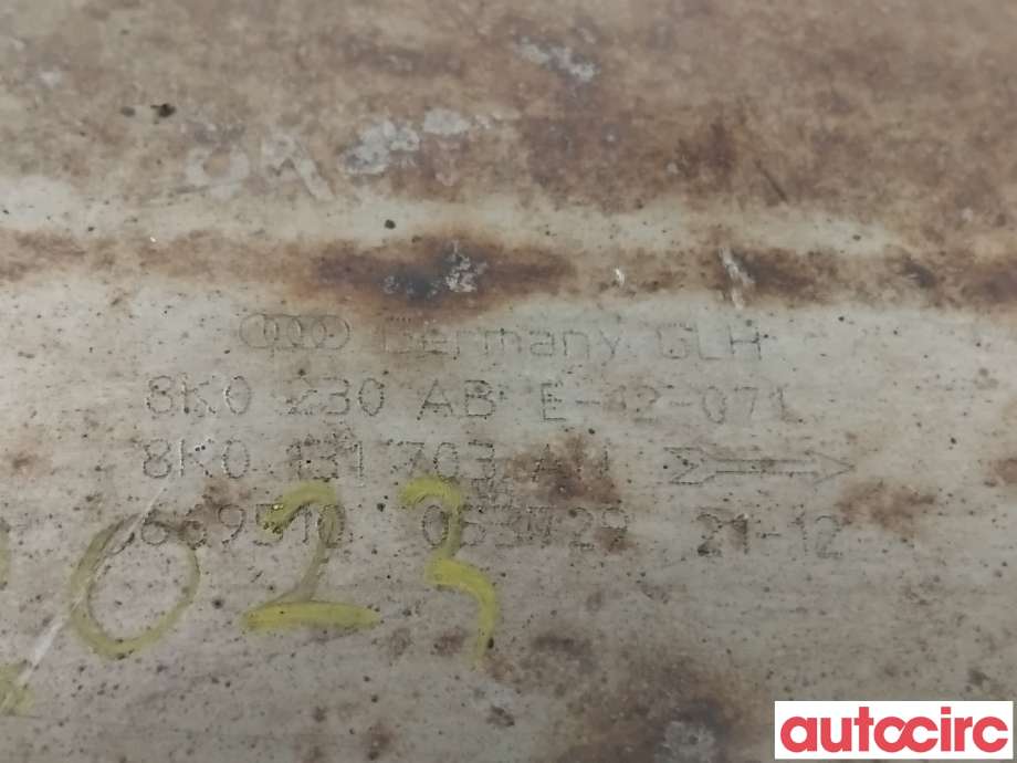 Katalysator til Audi Q5 2012-2017 (Type I, Fase 2) (AUDI|8K0254400FX|8K0230AB|8K0131703AN)