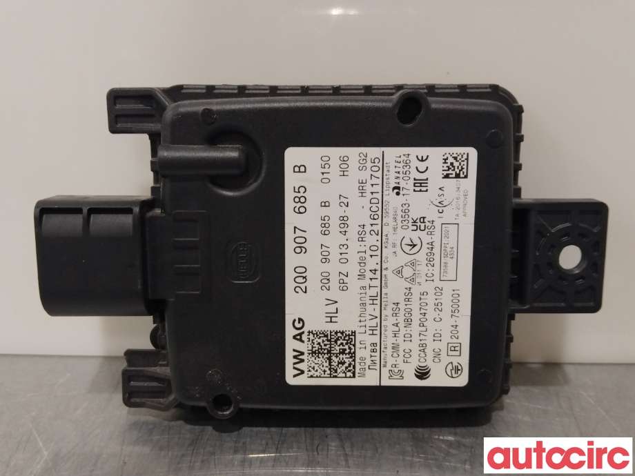 Sensor radar til VW T-Cross 2019-->>  (VOLKSWAGEN|2Q0907685B)