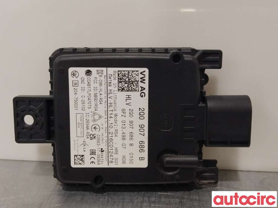 Sensor radar til VW T-Cross 2019-->>  (VOLKSWAGEN|2Q0907686B)