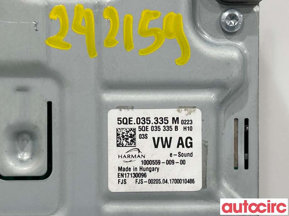 Styreenhet diverse til VW e-Golf 2017-2020 (Fase 2)  (VOLKSWAGEN|5QE035335M)