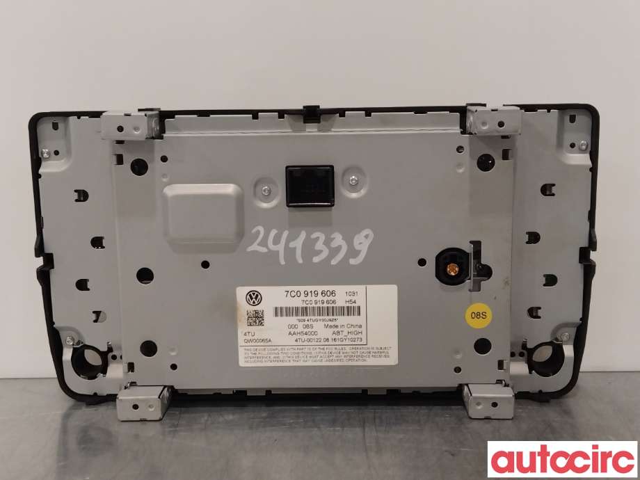 Multimedia display (MCU - Media Controller Unit) til VW Tiguan 2016-2020 (Type II, Fase 1)  (VOLKSWAGEN|7C0919606)