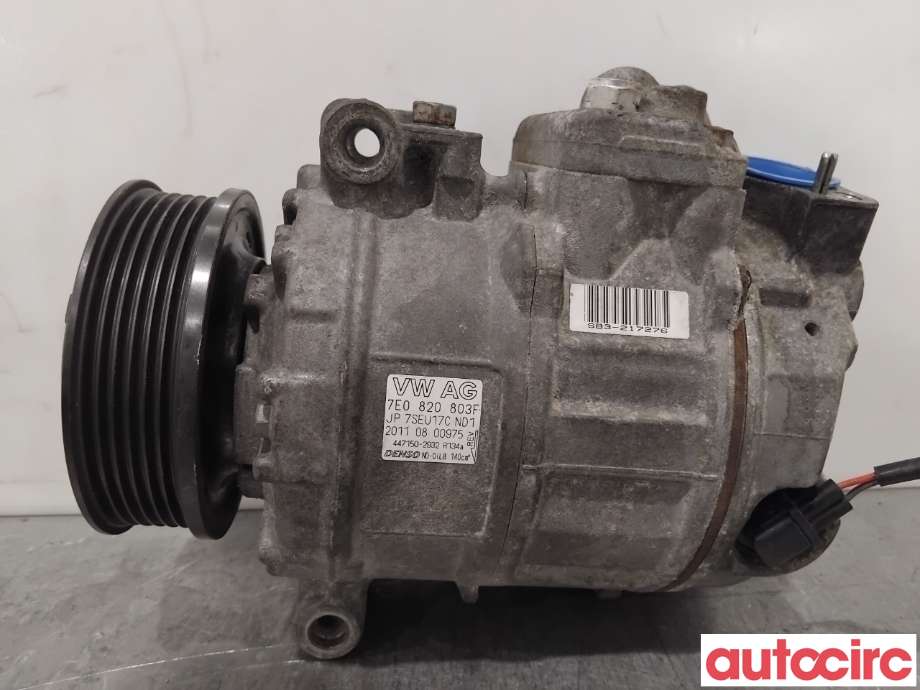 Aircondition kompressor til VW Transporter / Caravelle 2009-2015 (Fase 2) (T5) (T5) (VOLKSWAGEN|7E0820803F|447150-2932)